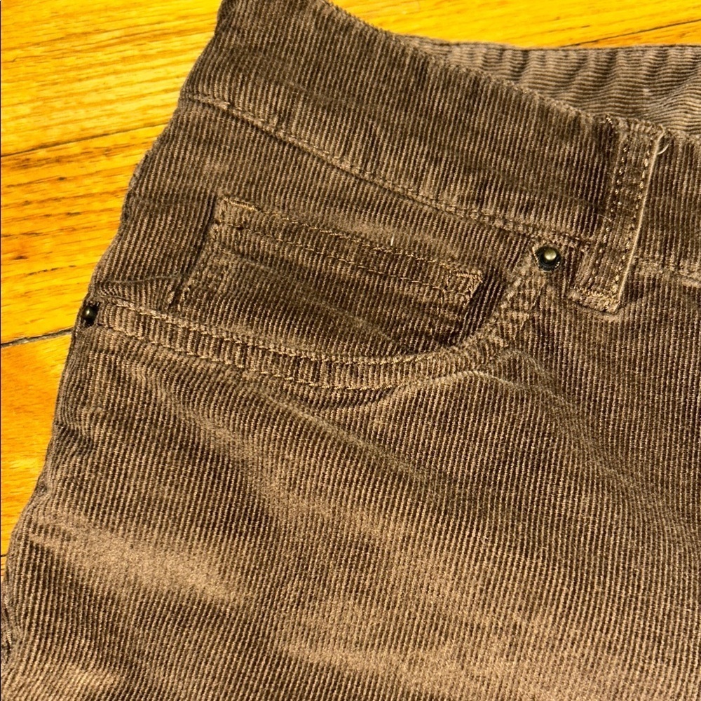 L.l ben Singnature Women corduroy Brown Pants size 8 - Picture 7 of 10